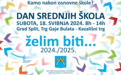 Dan srednjih škola Splitsko dalmatinske županije