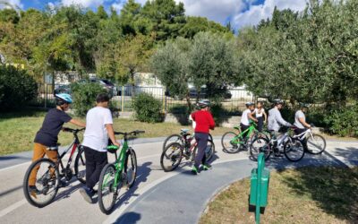 Izvanučionička nastava na Školskom prometnom poligonu Auto kluba Split u Splitu